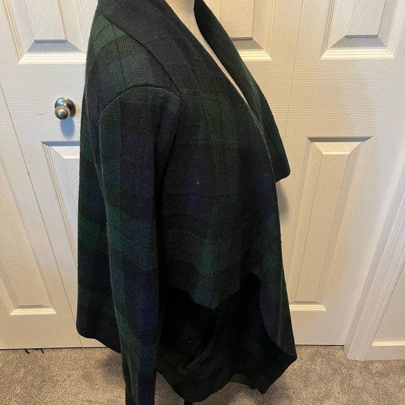 Ralph Lauren Green and Blue Plaid Cardigan Size L - Picture 13 of 15